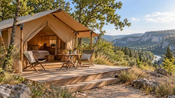 Top 5 campings en Ardèche pour un séjour de luxe en pleine nature