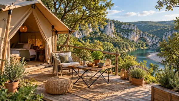 Top 5 campings en Ardèche pour un séjour de luxe en pleine nature
